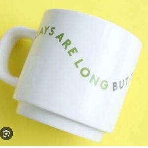 LOVEVERY White Mug with Green Text